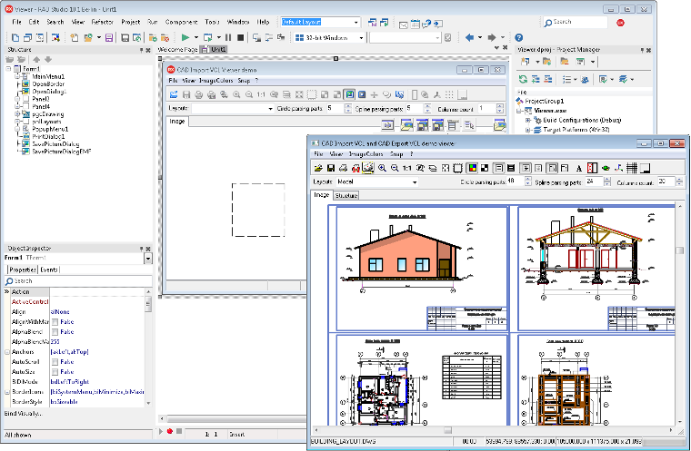 CAD VCL in Embarcadero RAD Studio 10.1 Berlin